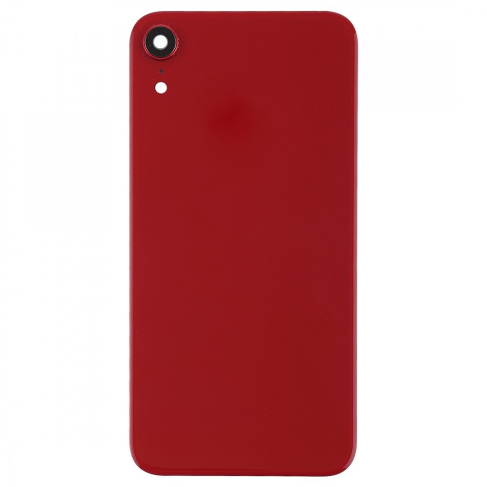 Battery Back Cover with Back Camera Bezel & Lens & Adhesive  for iPhone XR(Red) iPhone Replacement Parts Apple iPhone XR